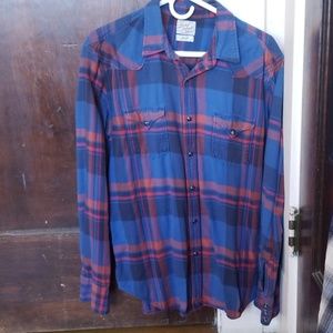 Lucky Brand Flannel (Mens L)